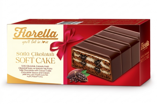 Fiorella Çikolatalı Yaş Pasta 400 Gr. (1 Paket)